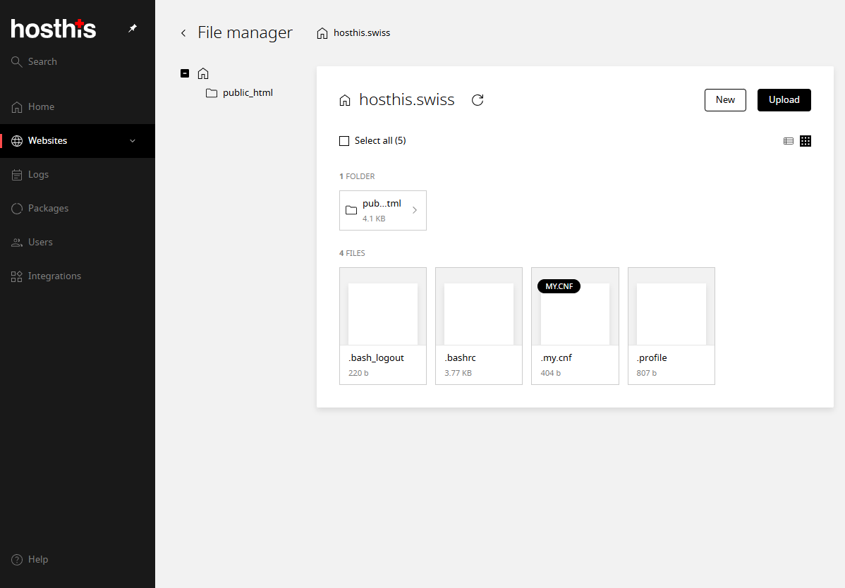 Control Panel Screenshot 3